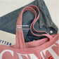 Versatile Texture One-shoulder Large Letter Painted Canvas Bag