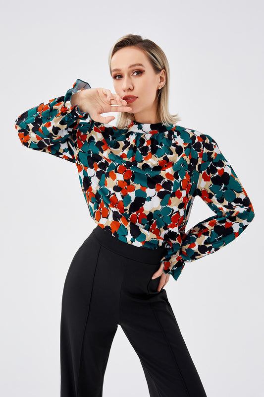 Camicia casual alla moda per le feste in stile bohémien