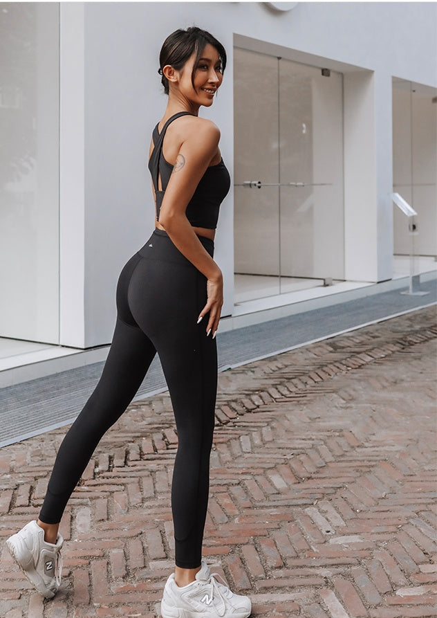 Sport Fitness Intimo Tubolare Top Donna Vita Alta