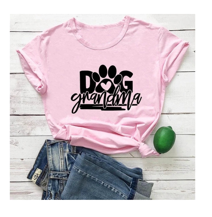 Manica corta con stampa a lettere