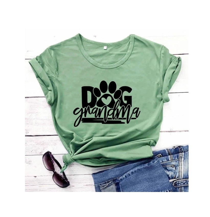 Manica corta con stampa a lettere