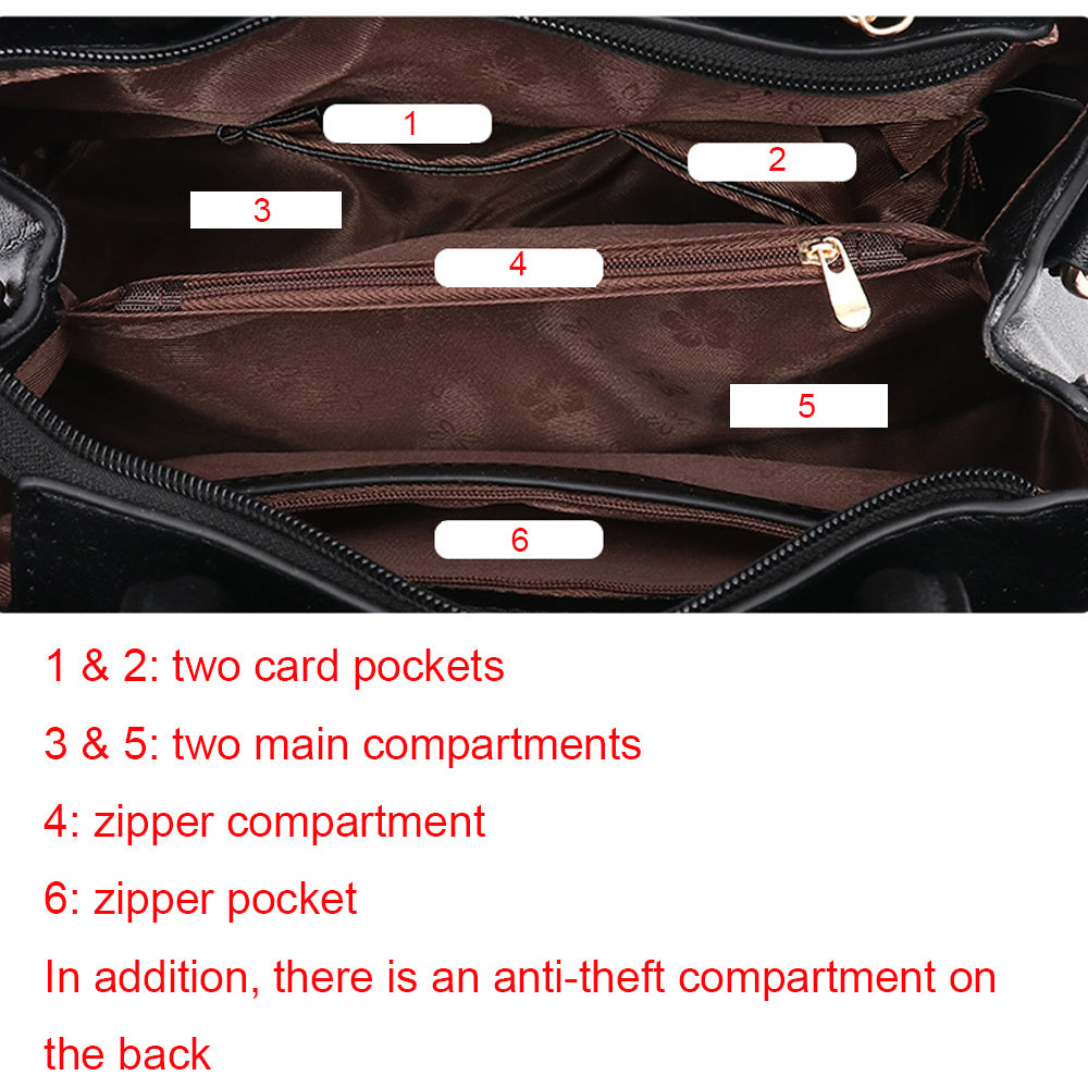 Handtaschen Modische Damenhandtaschen für Damen Blume