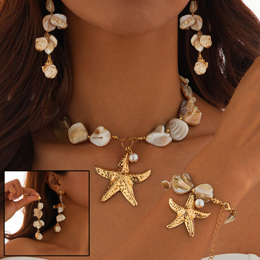 Collana girocollo estate spiaggia collo moda gioielli