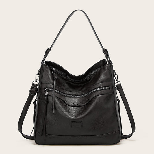 Borsa a tracolla grande e capiente da donna, alla moda
