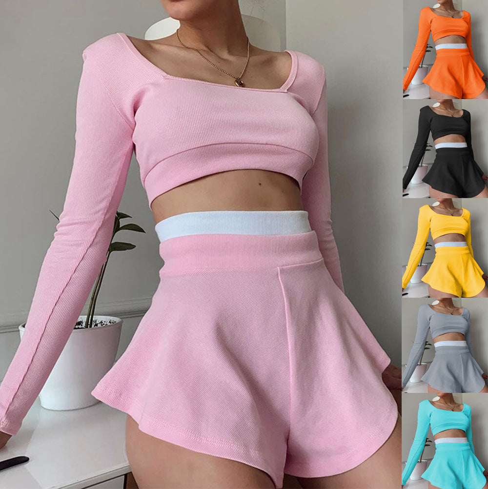 Nuovo completo da donna alla moda in due pezzi