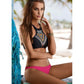 New women's fast selling pass eBay split Bikini Bikini Swimsuit set 5 colors