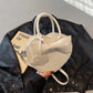 Borsa a tracolla portatile alla moda con fiocco a forma di cuore