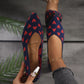 Flache Freizeitschuhe Leichte Strick-Damenschuhe