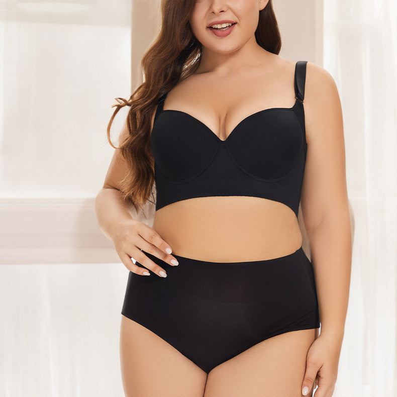 Biancheria intima senza cuciture per le donne Push Up Breast Holding Anti-sagging