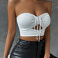 Boob Wrap Sexy Cutout Mini Top With A Top Top