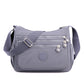 Nylon Cloth Multilayer One Shoulder Bag Lightweight Simple Casual Messenger Bag