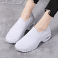 Sneakers da donna in maglia Fly-knit con cuscino d'aria, taglia grande