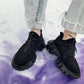 Cloth straps platform shoes casual shoes