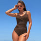 Costume da bagno intero sportivo da donna ad asciugatura rapida, bikini