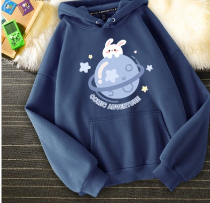 Lockeres Nischen-Frühlings-Top im koreanischen Stil für Damen