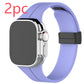 Folding Buckle Strap Sports Silicone Butterfly Buckle Strap