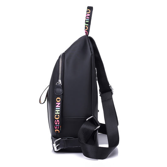 Wasserdichter, modischer, farbenfroher Rucksack aus Nylon