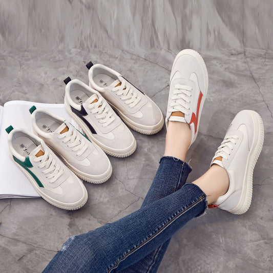 South Korea's new fall shoes shoes muffin color shoes in leather leisure