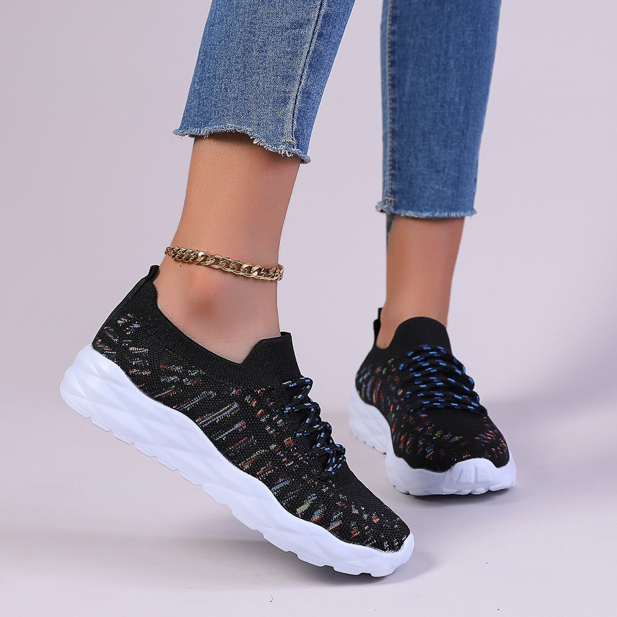 Nuove scarpe sportive e per il tempo libero alla moda estiva taglie forti da donna