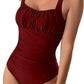 Bikini estivo sexy con scollo quadrato
