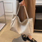 Capacity Leather Shoulder Bag Shopper Harajuku Simple Handbag