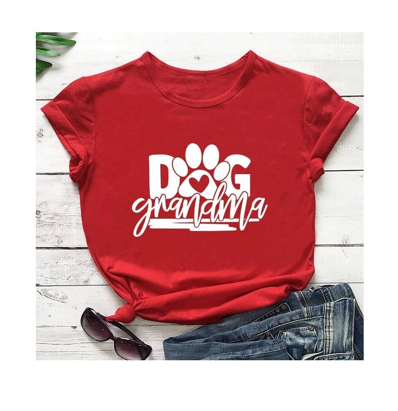 Manica corta con stampa a lettere