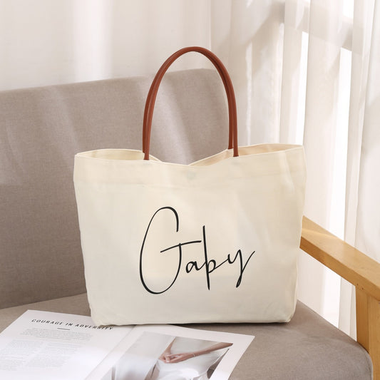 Borsa tote personalizzata alla moda da donna