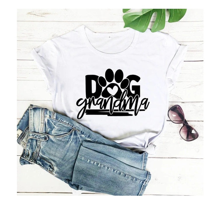 Manica corta con stampa a lettere