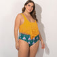 Damen Split Bikini in Übergröße
