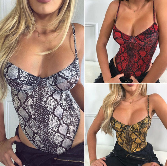 Badeanzug mit Print, einteiliger Badeanzug, Bikini