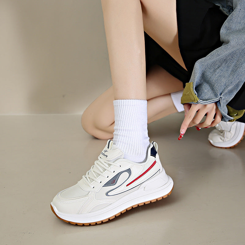 Herbst Neue Koreanische Stil Student Plattform Höhe Zunehmende Sport Casual Schuhe