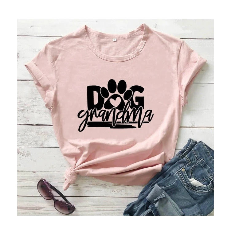 Manica corta con stampa a lettere