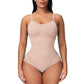Tuta con bretelle da donna, moda casual, senza cuciture, sottile, modellante, corsetto