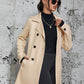 Damen Mittellanger Trenchcoat im britischen Stil