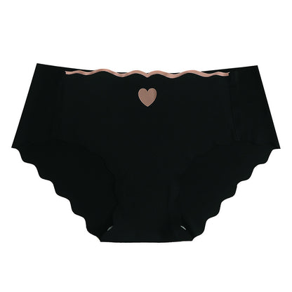 Biancheria intima in seta ghiacciata senza cuciture alla moda per donna