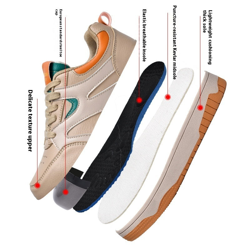 Sneakers da lavoro leggere con suola morbida da donna
