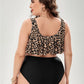 Bikini Leopard Print Swimsuit For Women