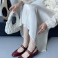 Women's Buckle Square Toe Leisure Semi-slippers Sandals