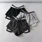 Lauf-Hotpants mit hoher Taille für Damen