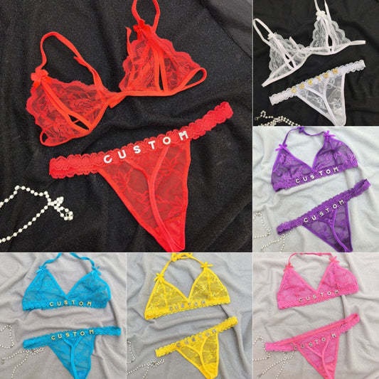 Tangas Personalisiertes G-String Schmuck Geschenk
