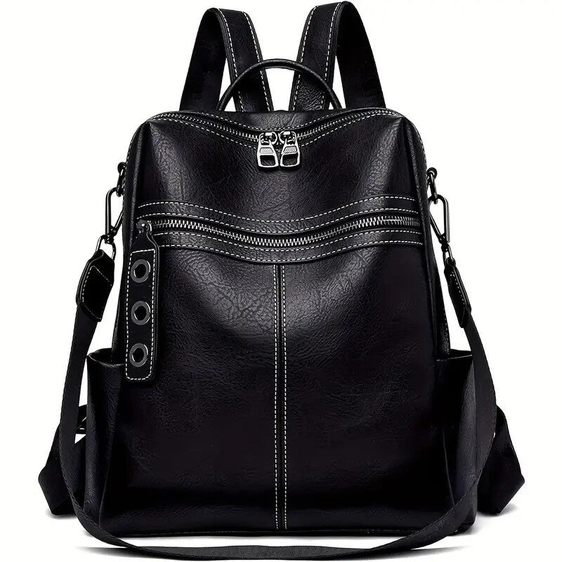 Borsa per donna alla moda in similpelle, borsa a tracolla convertibile, borsa da viaggio, borsa a tracolla, zaino da donna