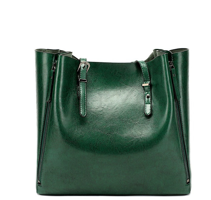 Borsa a secchiello transfrontaliera da donna alla moda europea e americana