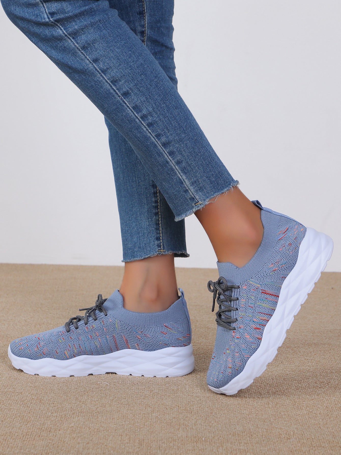 Nuove scarpe sportive e per il tempo libero alla moda estiva taglie forti da donna