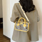 Transparent Shoulder Large Capacity Fashion Underarm Bag