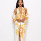 Printed cloak bikini