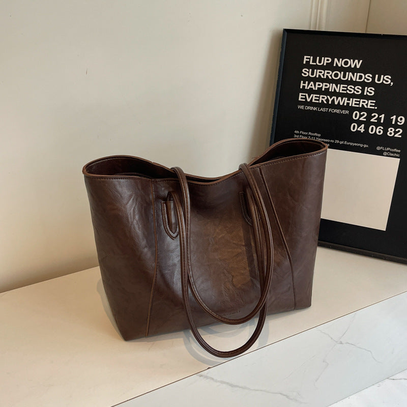 Borse a tracolla alla moda di grande capacità per donna