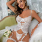 Set reggiseno in pizzo con personalità alla moda da donna