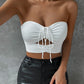 Boob Wrap Sexy Cutout Mini Top With A Top Top