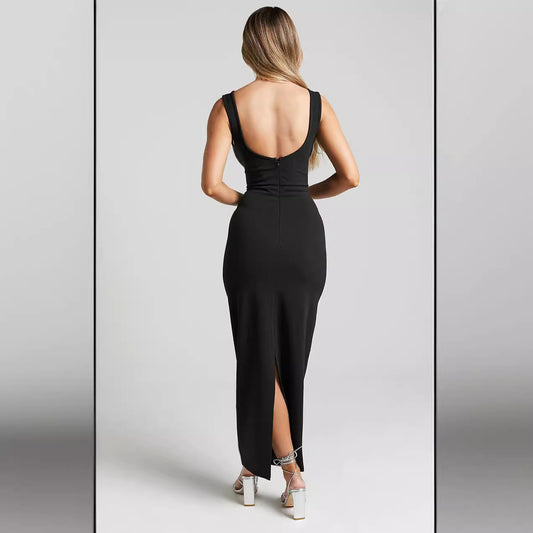 Damen Kleidung Sexy Weste Bleistiftrock Skinny Etuikleid