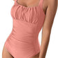 Bikini estivo sexy con scollo quadrato